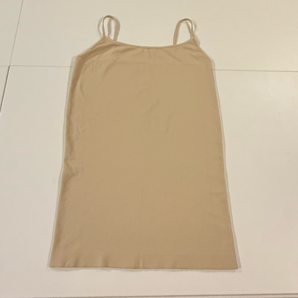 Nikibiki Tan Spaghetti Strap Top - One Size